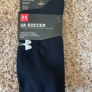 Under Armour Black Athletic Socks Performance Comfort